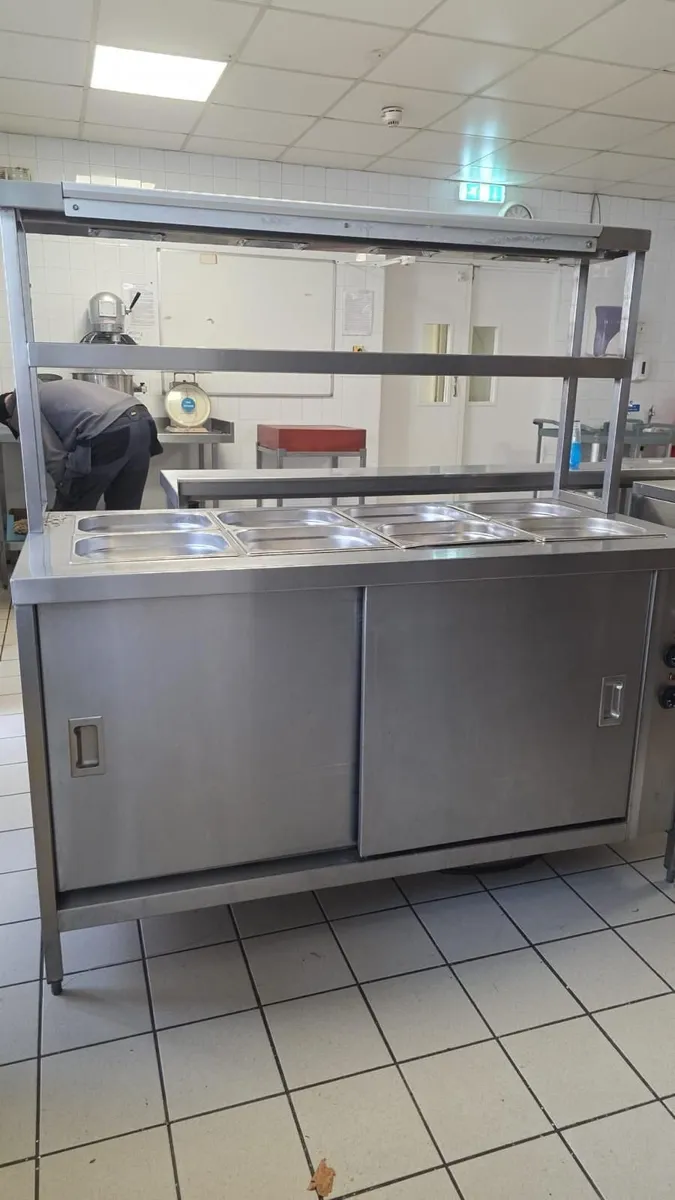 8-Well Bain Marie Counter - Image 1