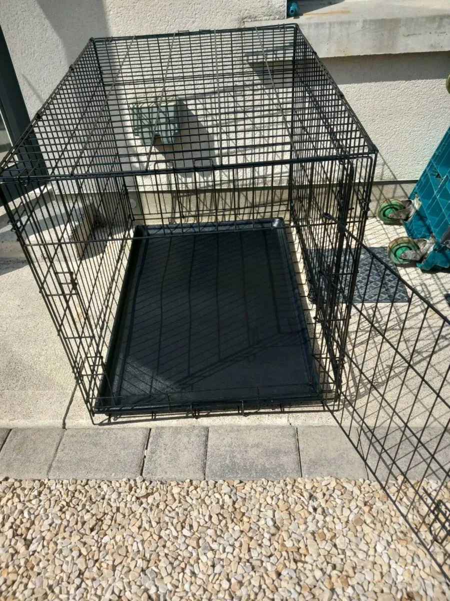 Extra large dog travel crate. - Image 3