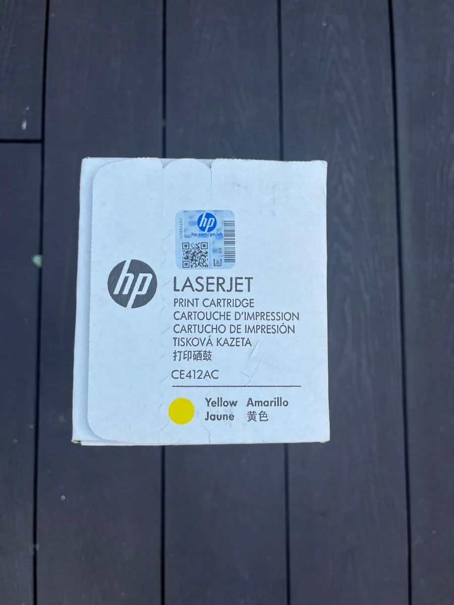 HP CE412AC Yellow Ink Toner - Image 1