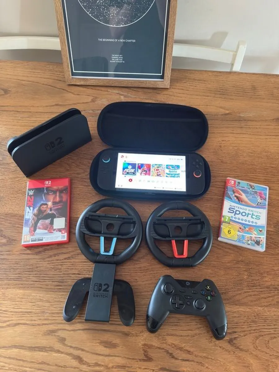 Nintendo Switch 2 Bundle Excellent Condition Games & Accessories - Image 1