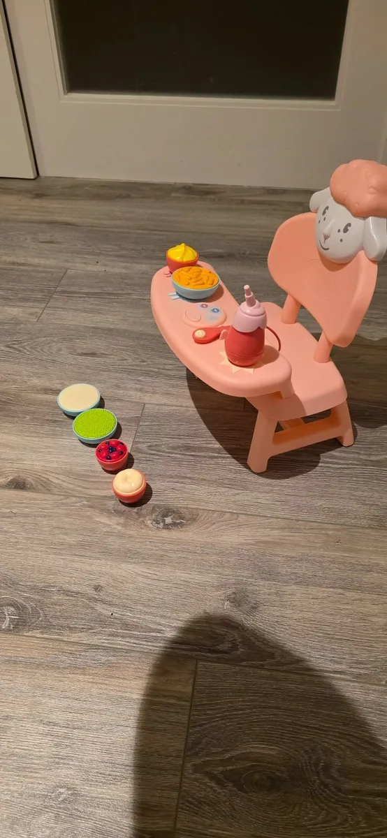 Baby Annabell Lunch Time Feeding Table & Accessori - Image 2