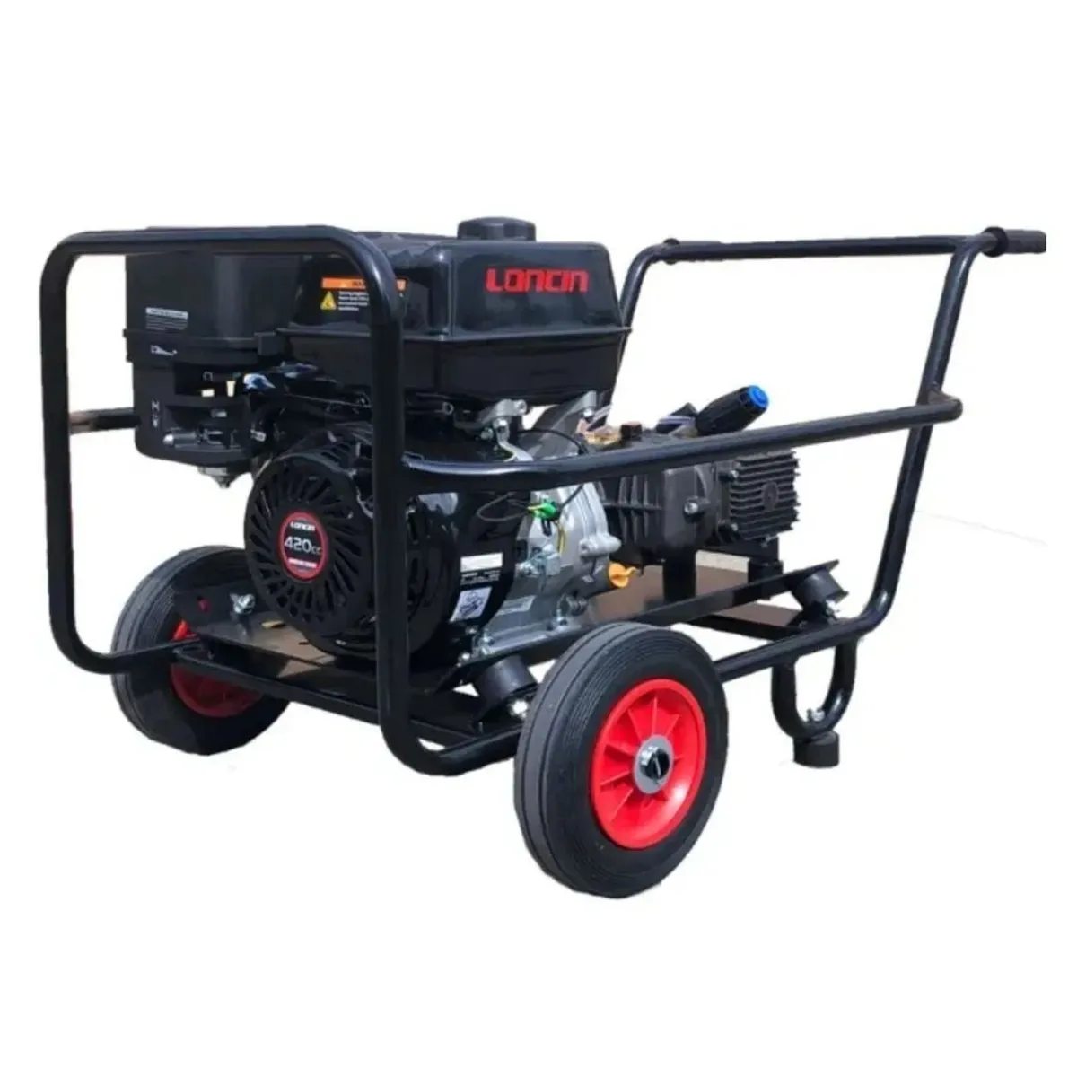 Loncin Petrol Power Washer with Key Start & Comet - Image 1