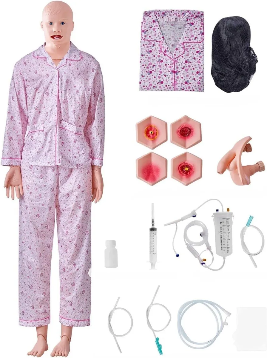 175cm Nursing Training Manikin Male & Female - Image 1