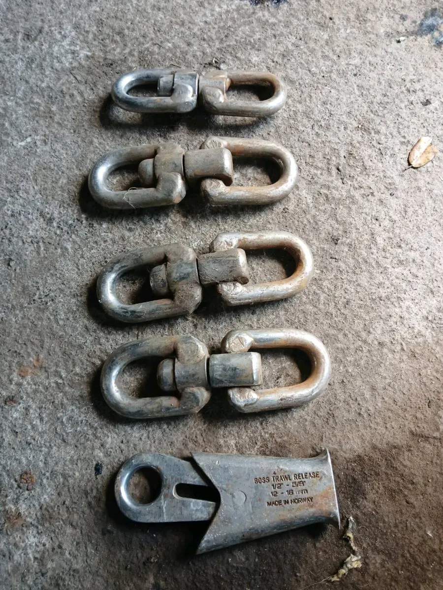 Stainless swivel and trawl release - Image 1