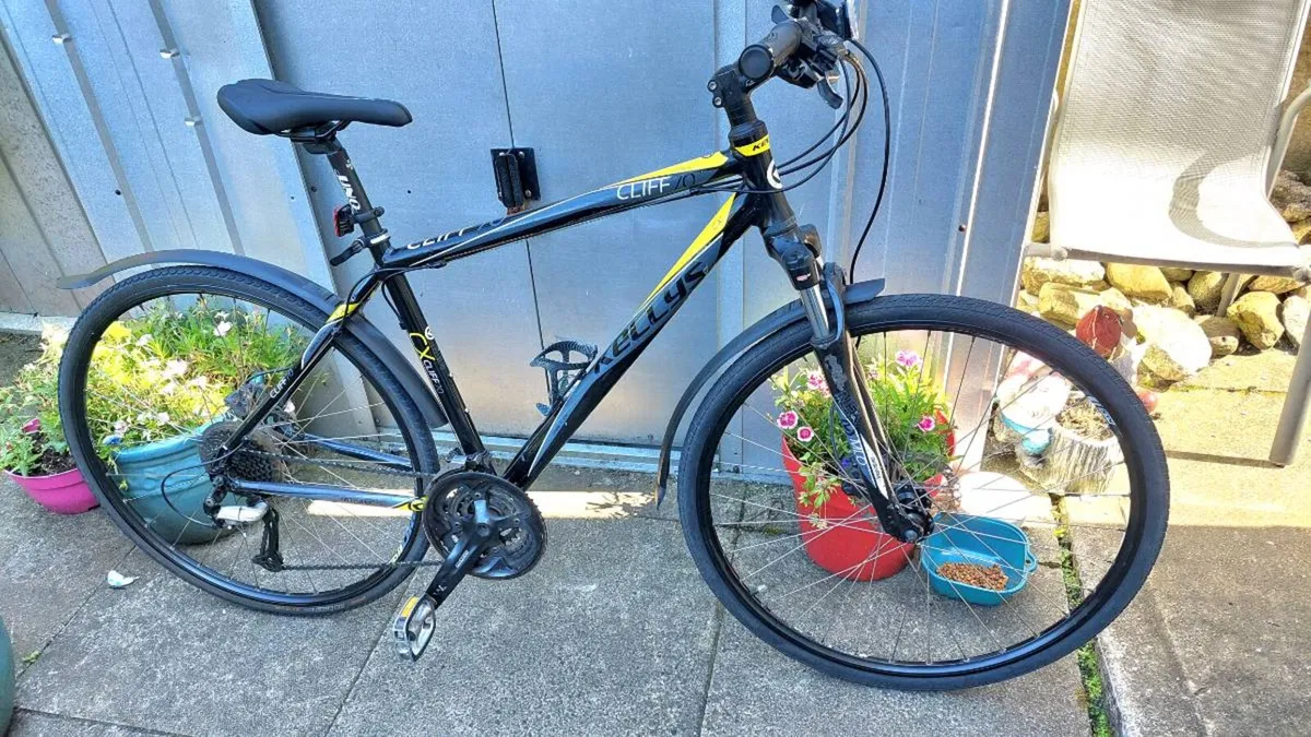 Kelly's Cliff 70 Hybrid Bike Hydraulic Disc Brakes - Image 3