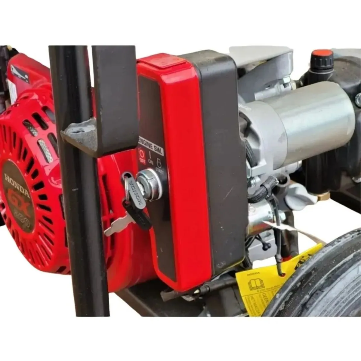 Honda GX200 Petrol Power Washer with Key Start - Image 3