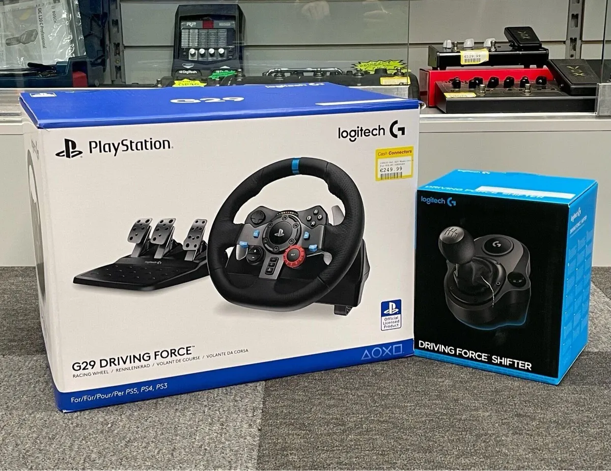 Logitech G29 Racing Steering Wheel, PlayStation - Image 3