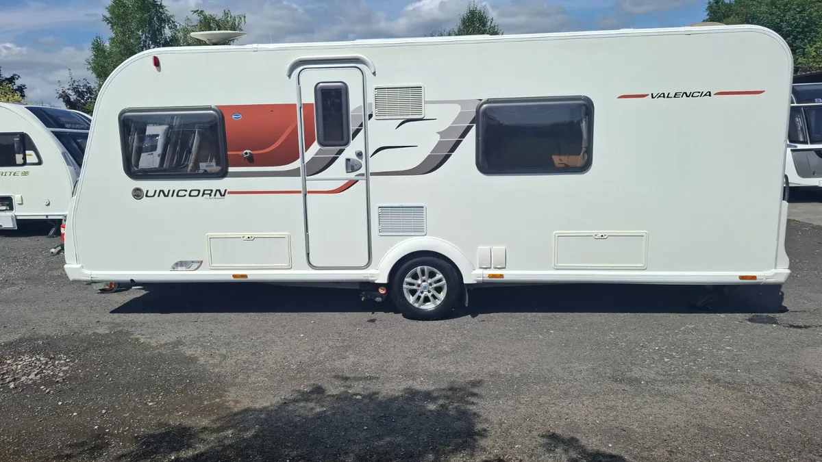 Bailey Unicorn Valencia 4 berth fixed bed - Image 1