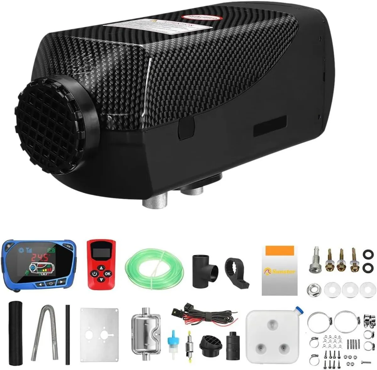 8KW 12V Diesel Parking Heater with Remote - Image 1