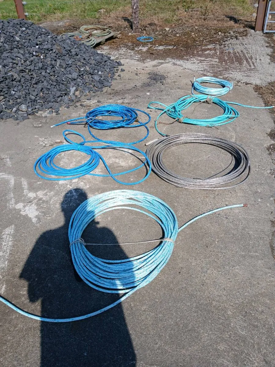 Selection of wire ropes - Image 3