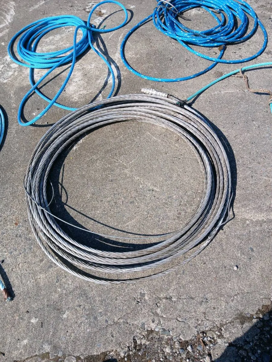 Selection of wire ropes - Image 4