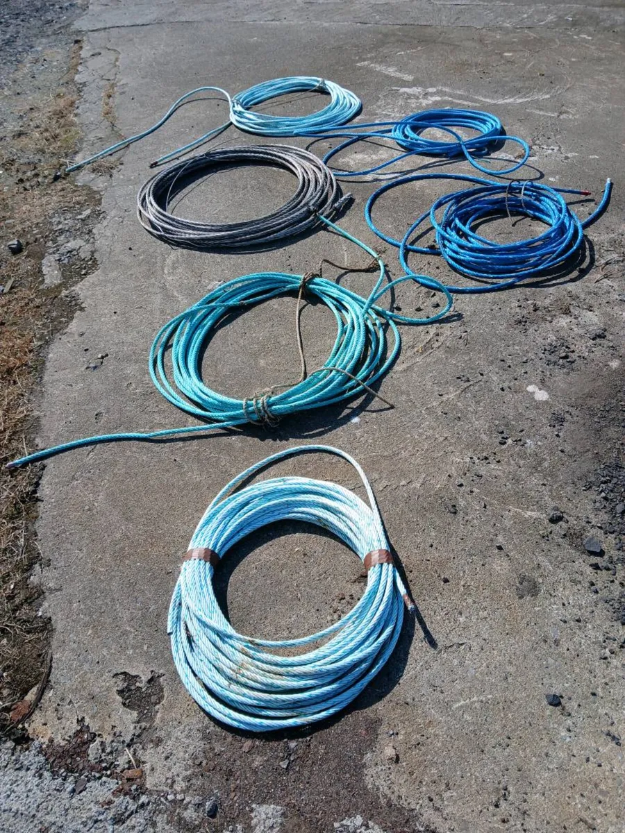 Selection of wire ropes - Image 2