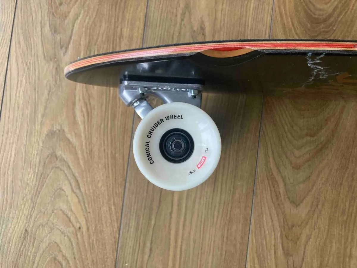 Skateboard - Complete Longboard – Black Rose - Image 2