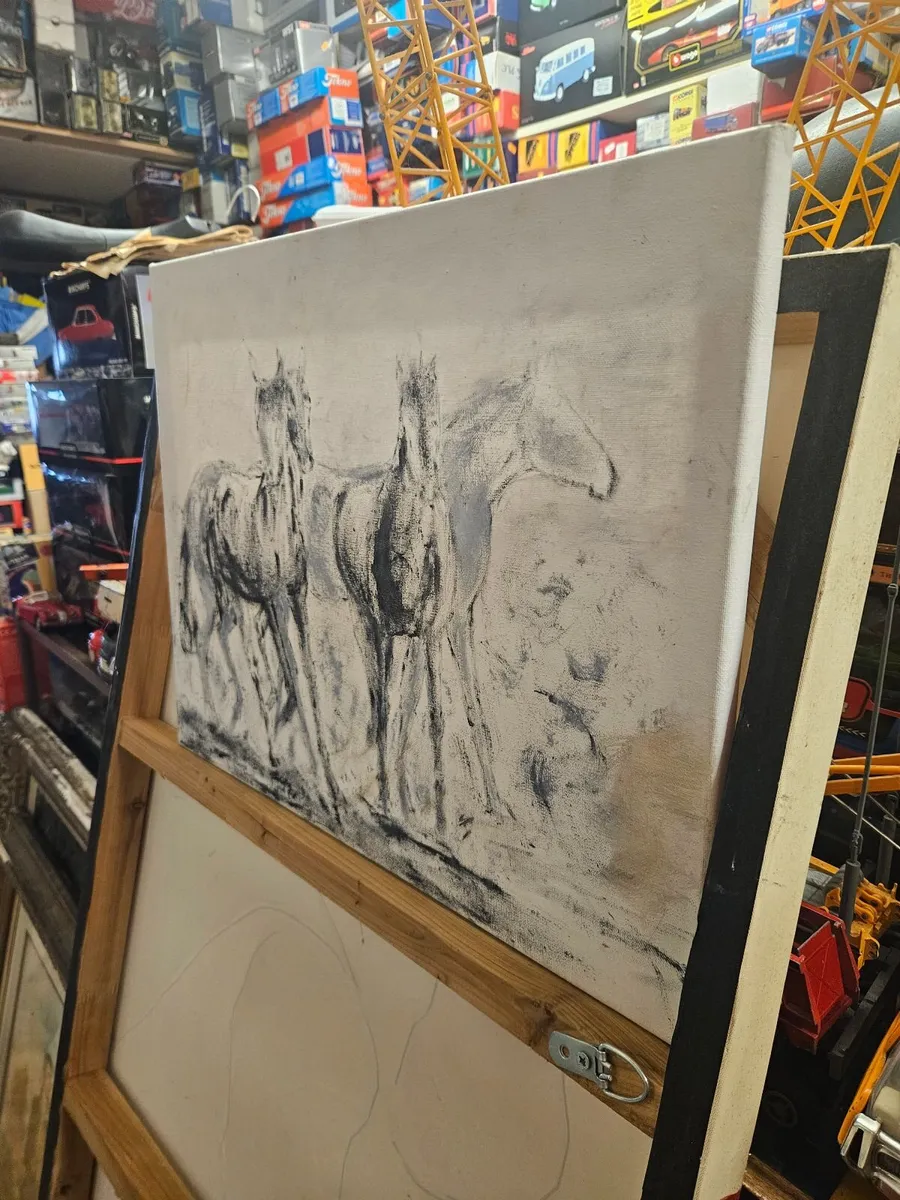 Picture Drawing Horses - Image 1