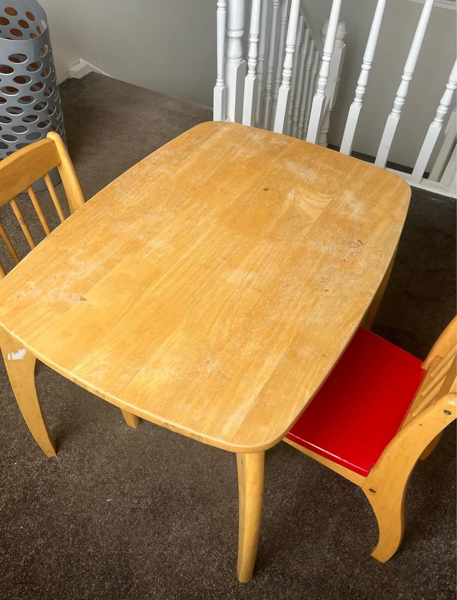 Childrens Table & Chairs - Image 1