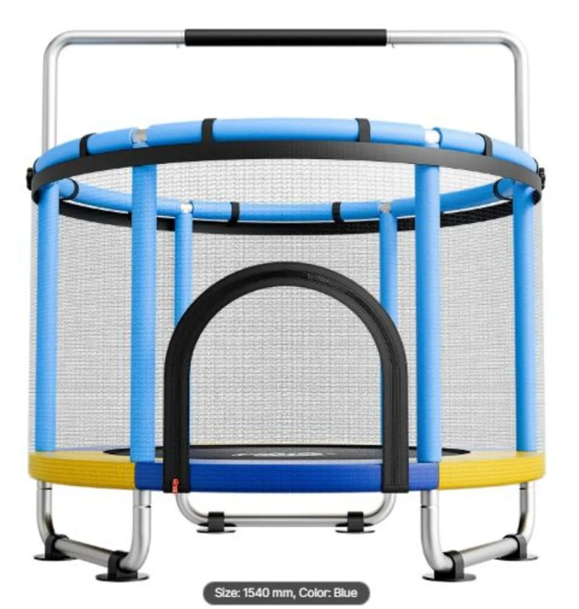 150cm Trampoline for Kids, Toddler Mini Trampoline - Image 3