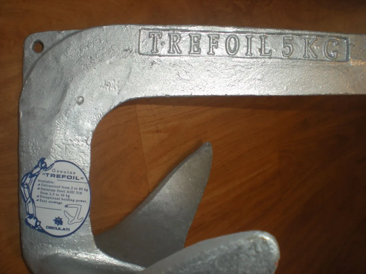 New anchors, galvanised, choice 2kg/5kg/7.5kg/10kg - Image 2