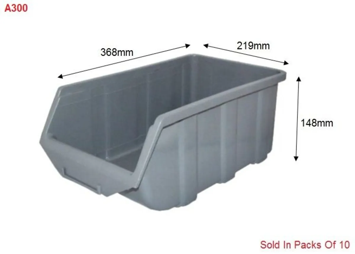 Plastic Part Bins Storage Boxes - Image 4