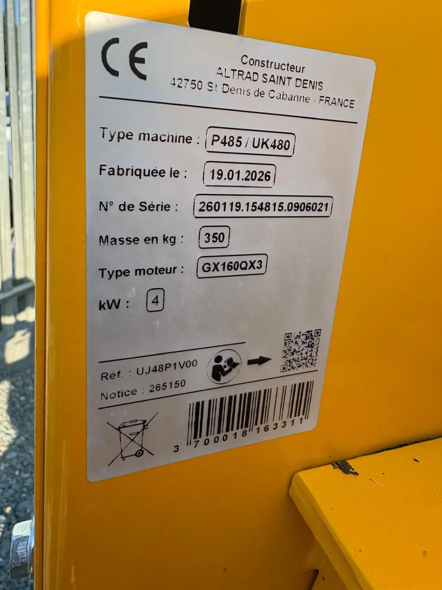 New Altrad 4 Bag Cement Mixer - €4,065 + VAT - Image 4