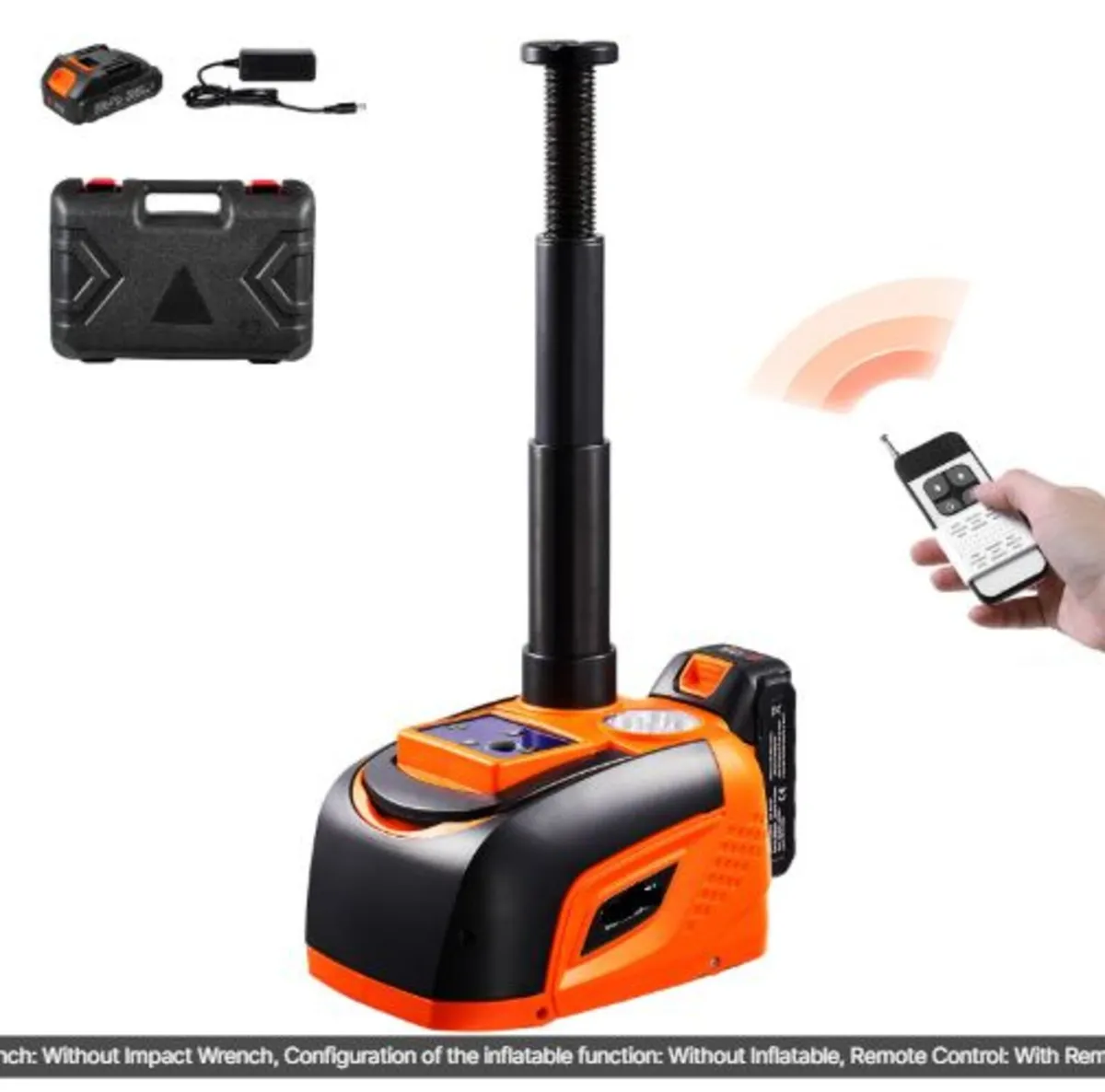 Electric Car Jack, 5 Tons /11000 lbs, Adjustable - Image 1