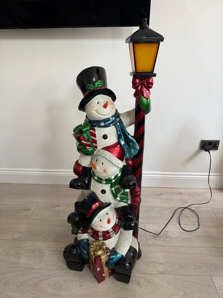 Snowman Christmas decoration - Image 2