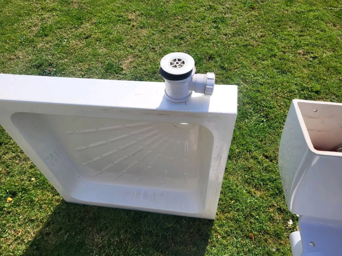 Toilet, Washhand basin and Shower Tray - Image 2