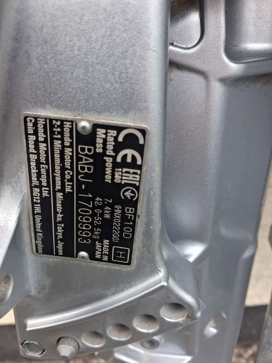 4-stroke outboard HONDA-10 HP - Image 4
