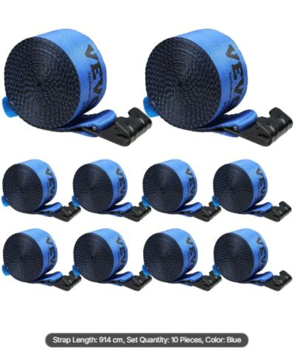 Winch Straps,10.2 cm x 9.1 m,2722 kg Load Capacity - Image 1