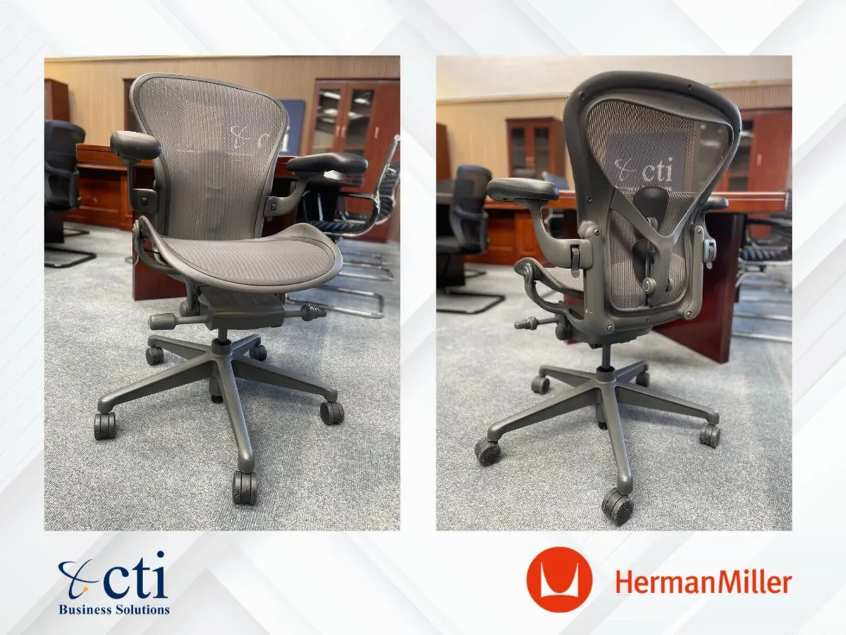 Herman Miller Aeron Chair - Grade A - Image 1