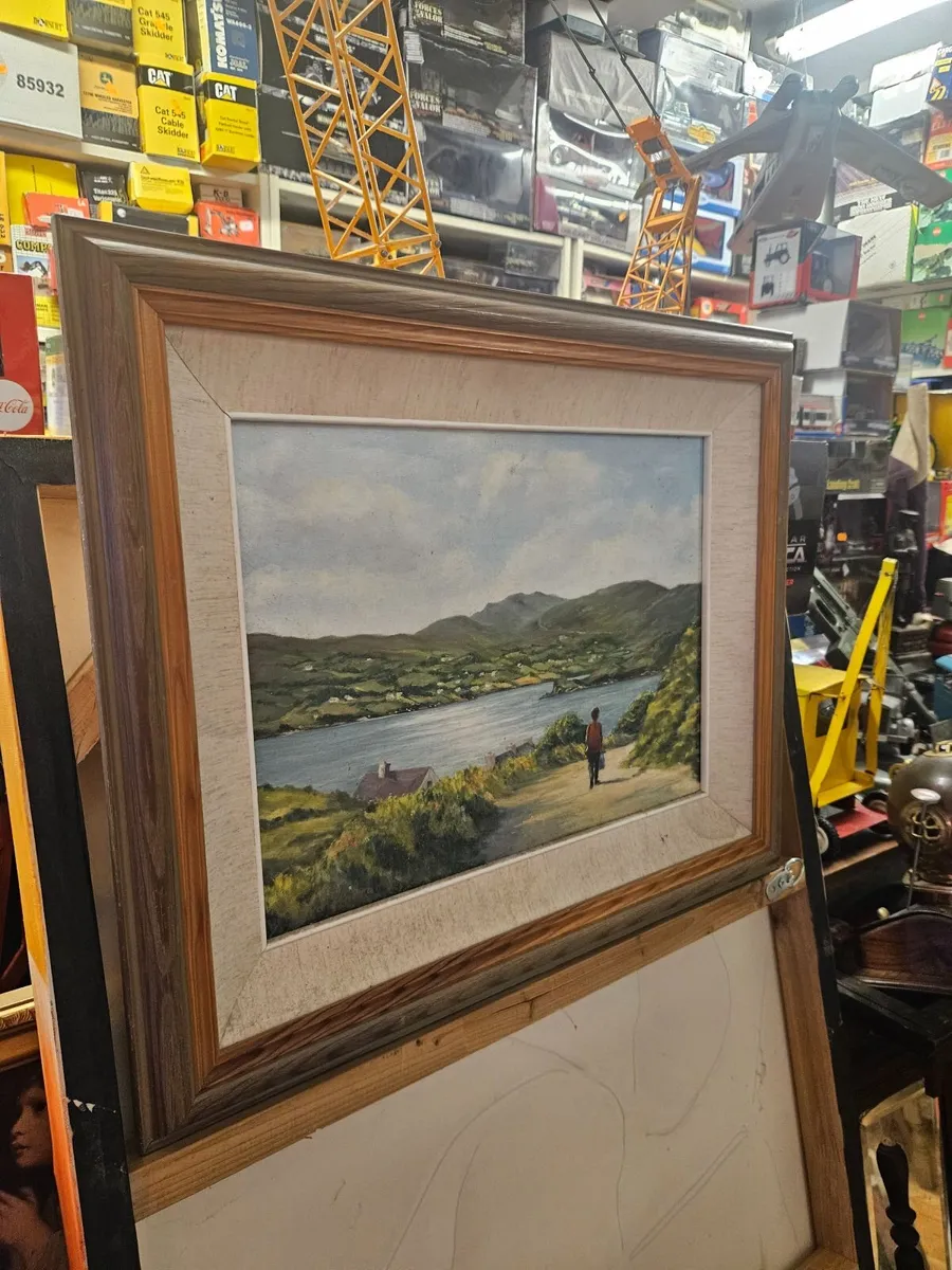 Picture Oil on Canvas Teeling Bay County Donegal - Image 1