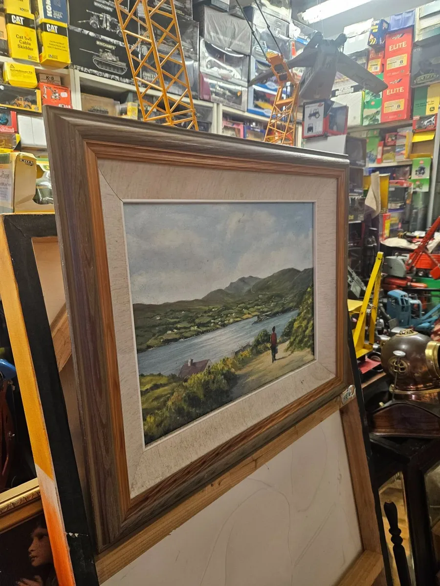 Picture Oil on Canvas Teeling Bay County Donegal - Image 2