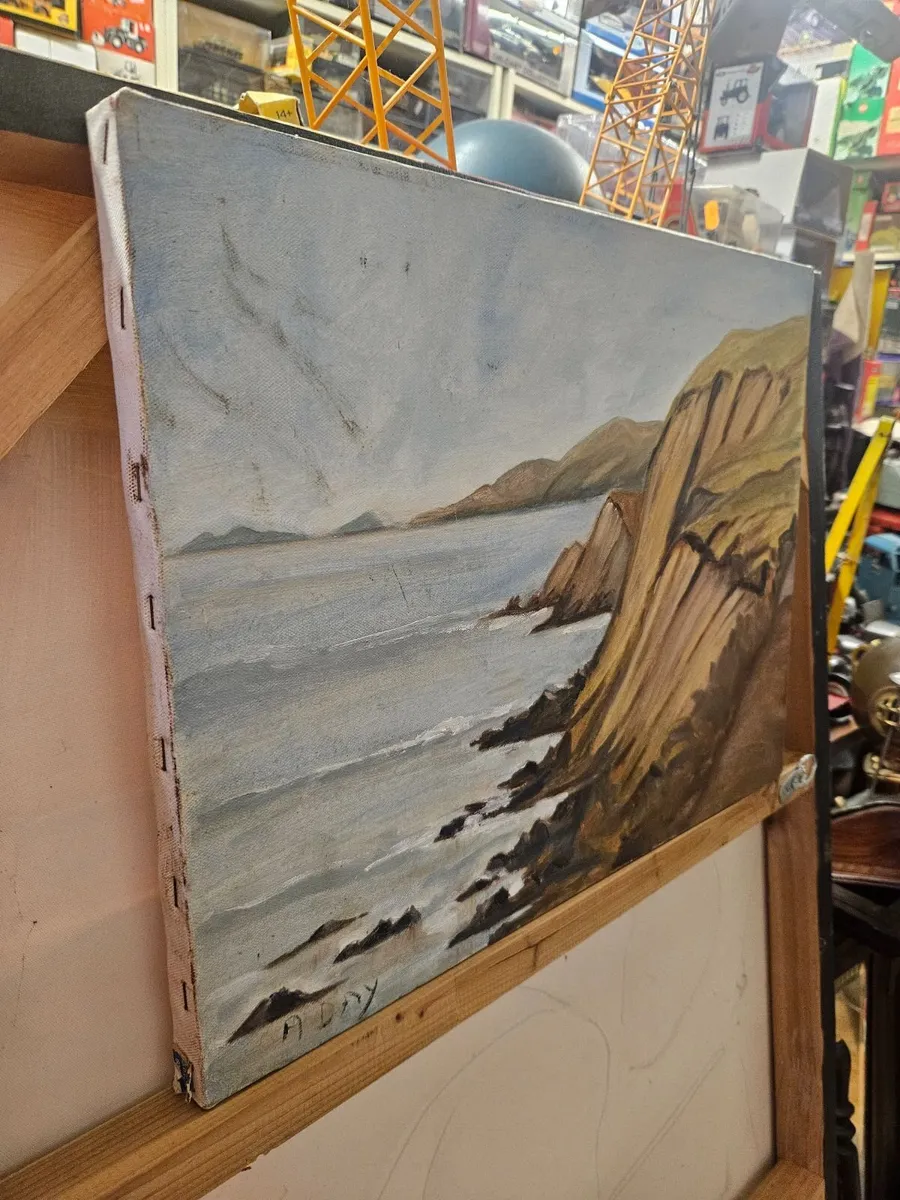 Picture Oil on Canvas - Image 4