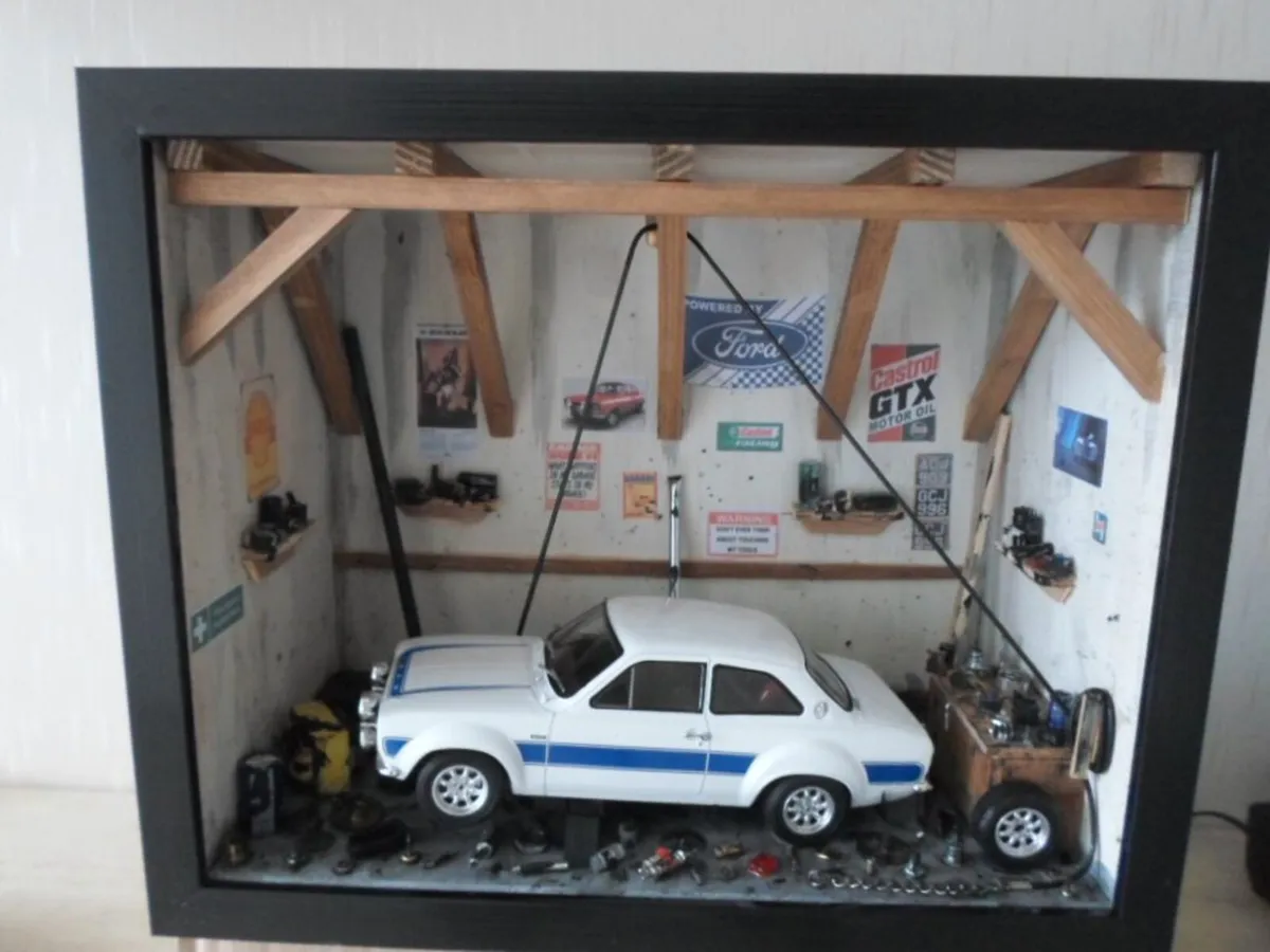 Model Car Garage Ford Escort Mexico Mk1 Unique - Image 1