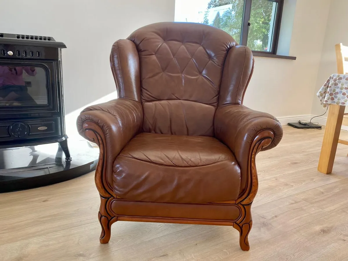Leather Couch *Reduced* - Image 2
