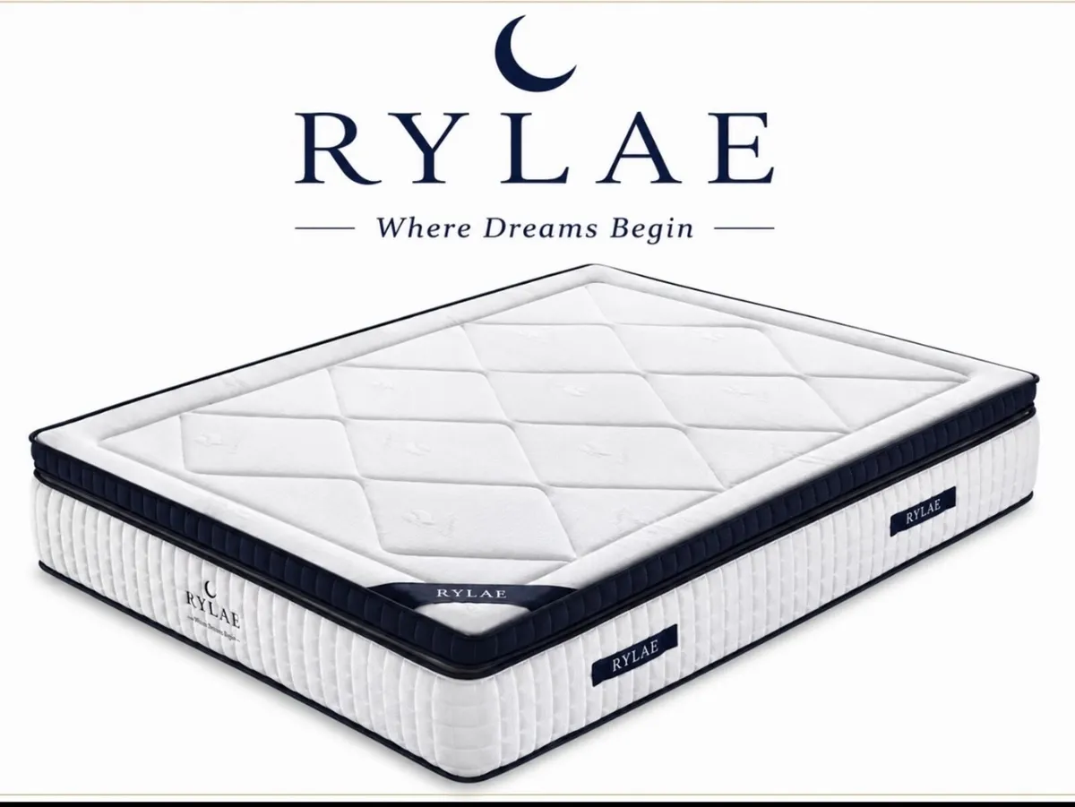 Mattress Ortho Blu Gel 1000 Pocket  Pillow Top - Image 1