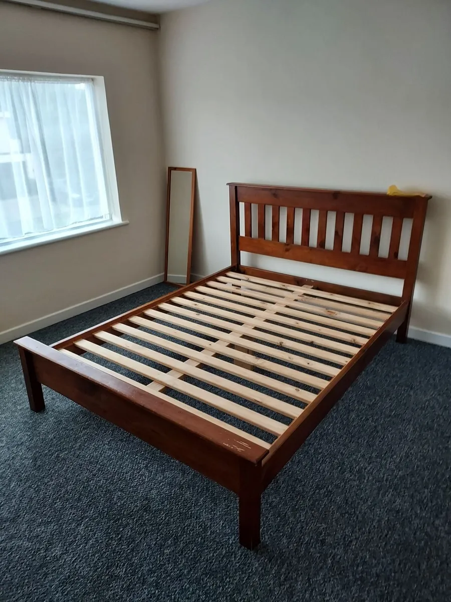Wooden King Size Bed - Image 2