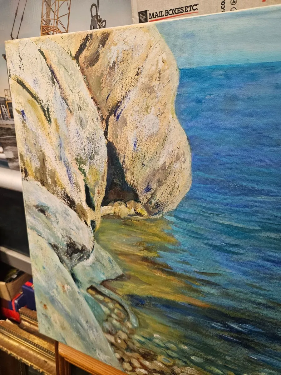 Picture Oil on Canvas - Image 2