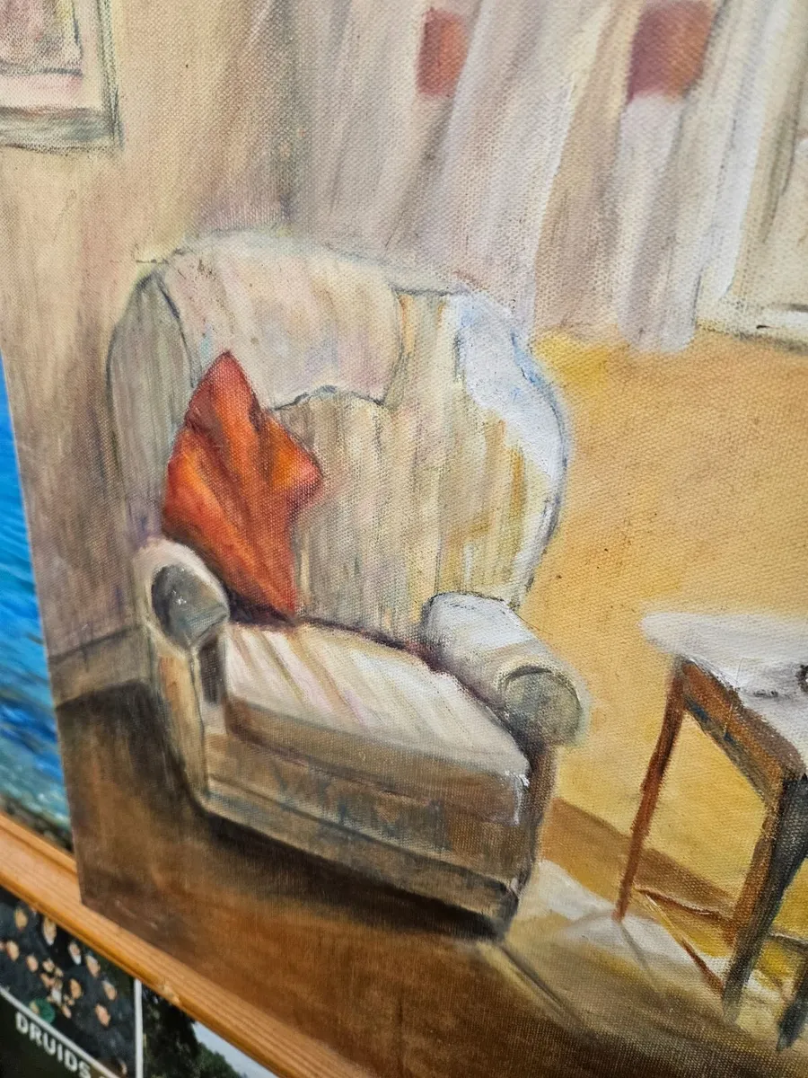 Picture Oil on Canvas - Image 2