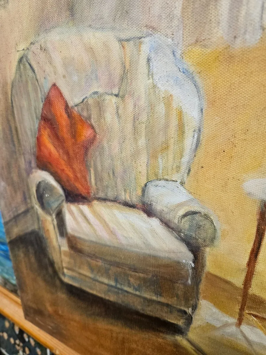 Picture Oil on Canvas - Image 3