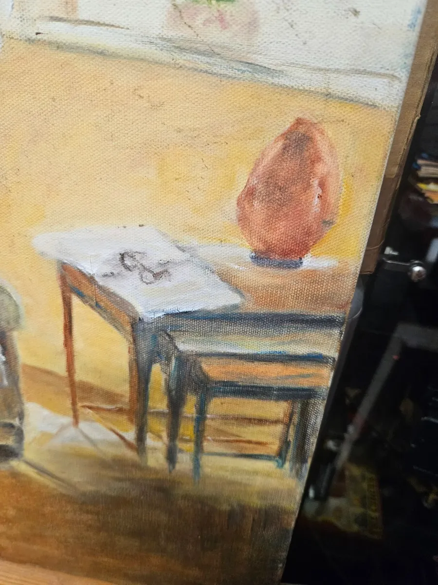 Picture Oil on Canvas - Image 4