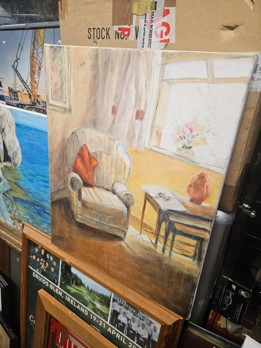 Picture Oil on Canvas - Image 1