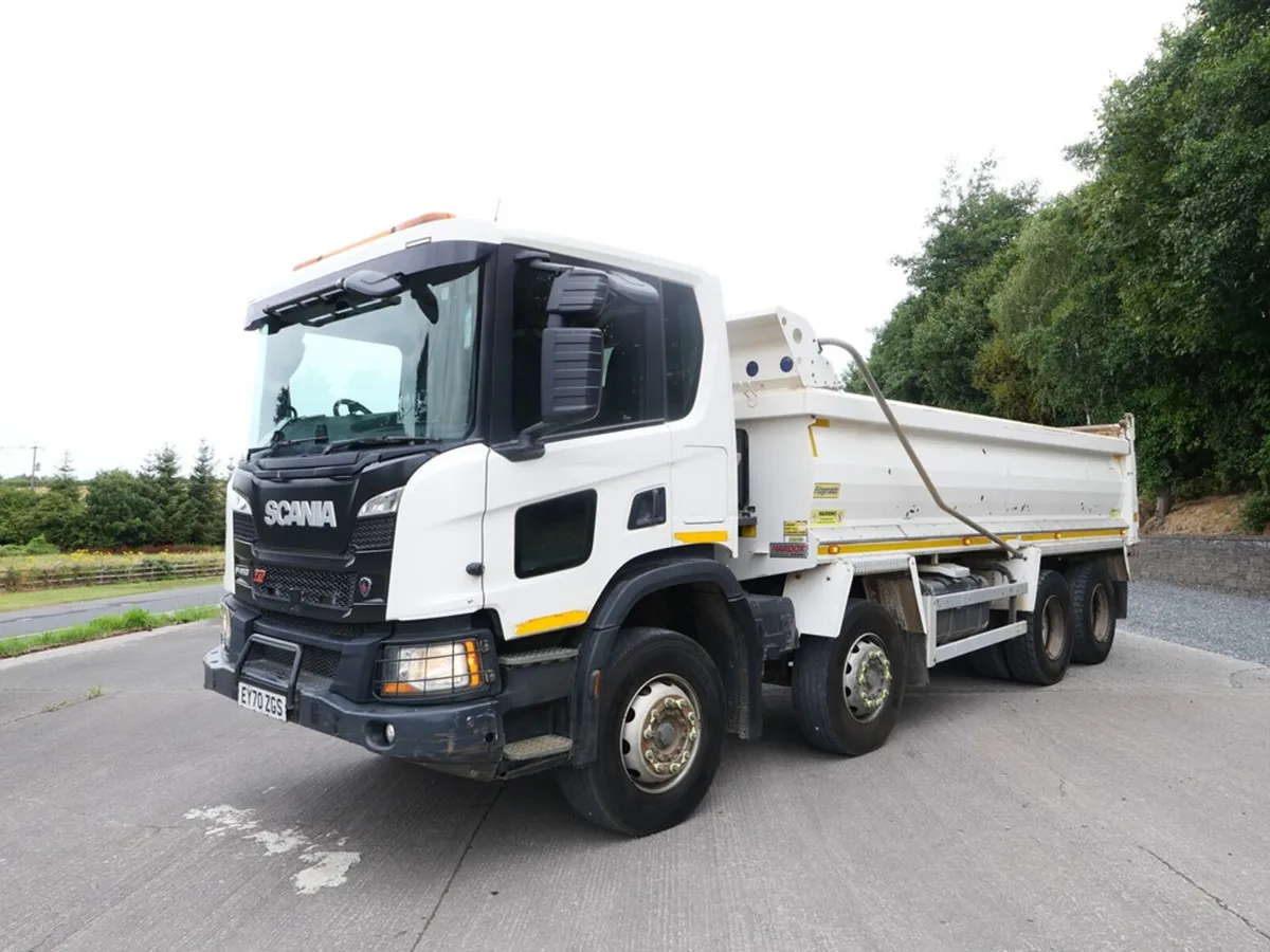 Scania P410 Tipper - 8x4 - R1-01246 - 2020 - Image 3