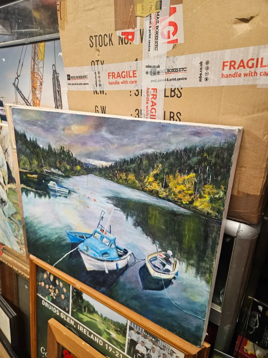 Picture Oil on Canvas - Image 1