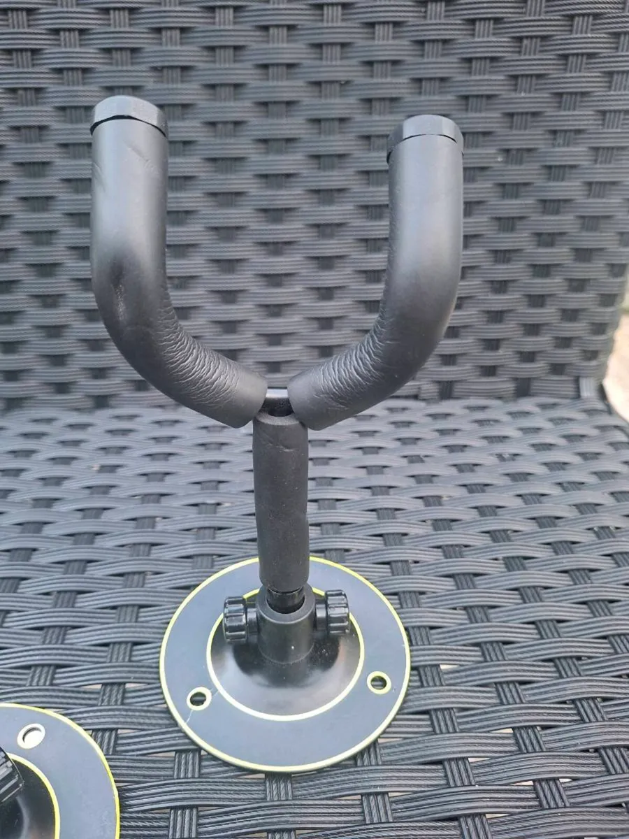 Pair of premium foldable Guitar wall hangers - Image 2