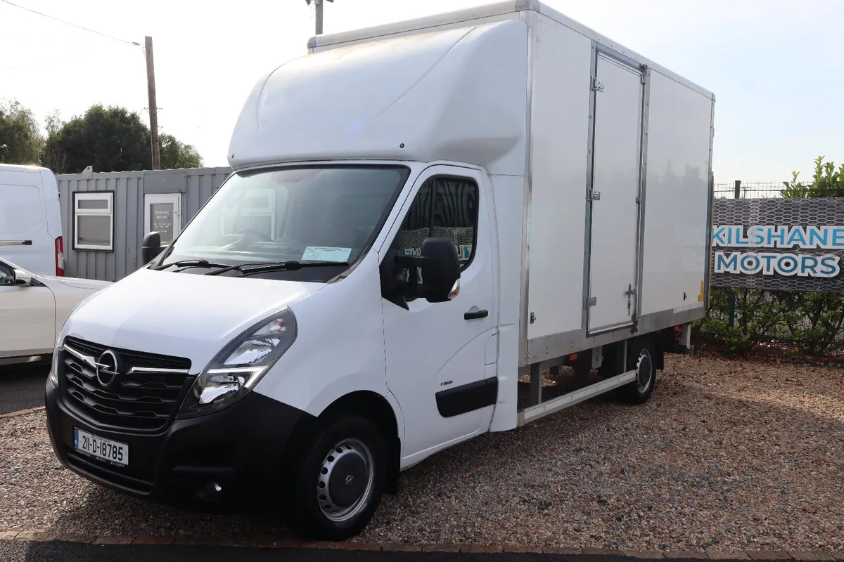 2021 OPEL MOVANO BOX BODY WITH TAIL LIFT - Image 2