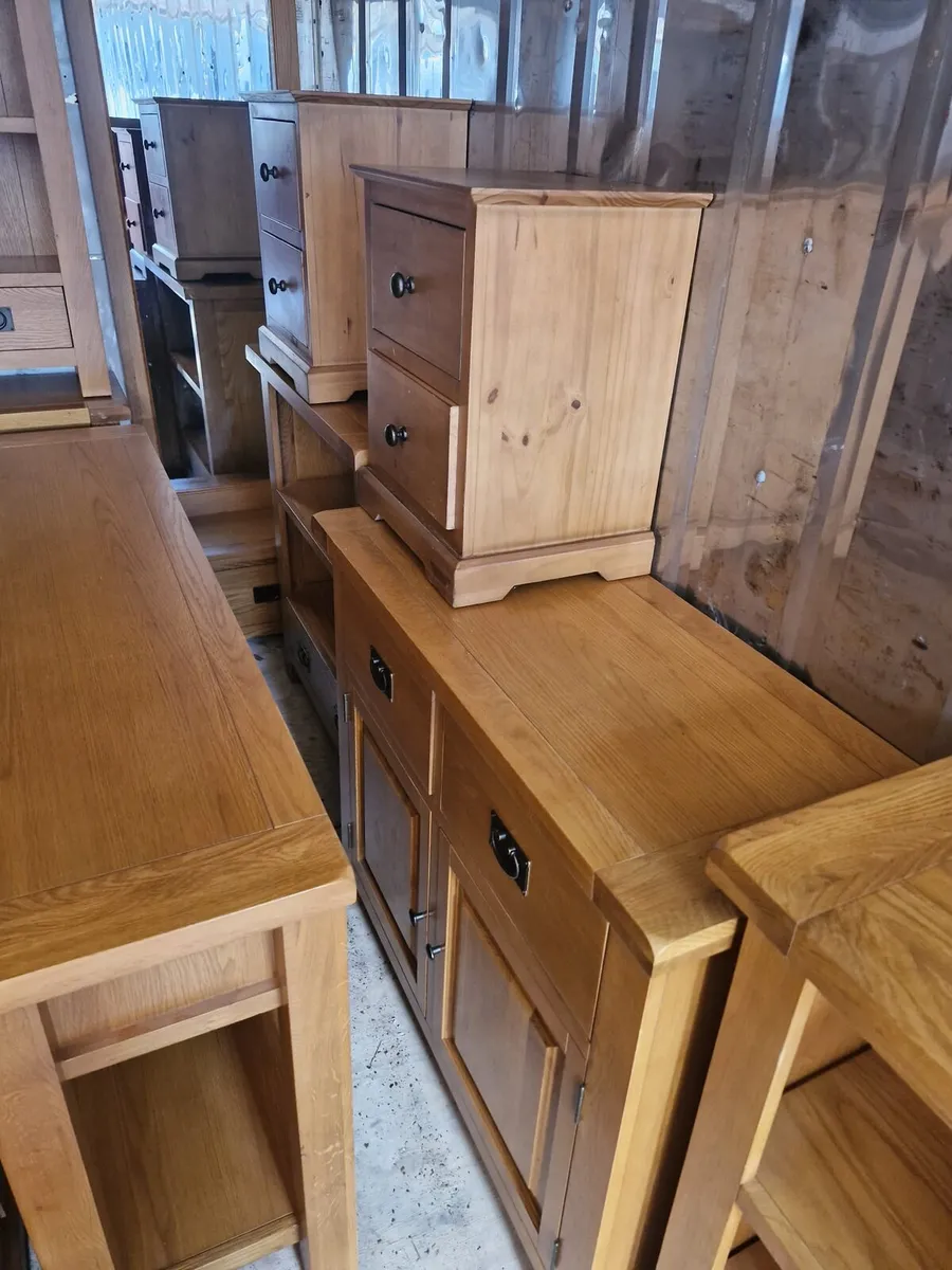 Solid oak furniture - Image 1