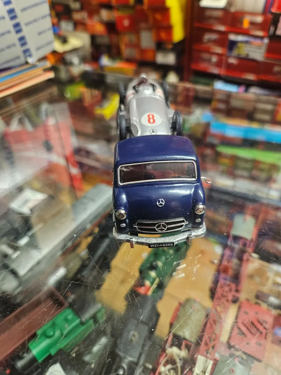 Corgi Conrad Mercedes Racing Car Transporter - Image 1