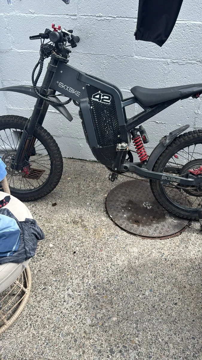 Electric bike 50 kmh in eco sport 85kmh long range - Image 2