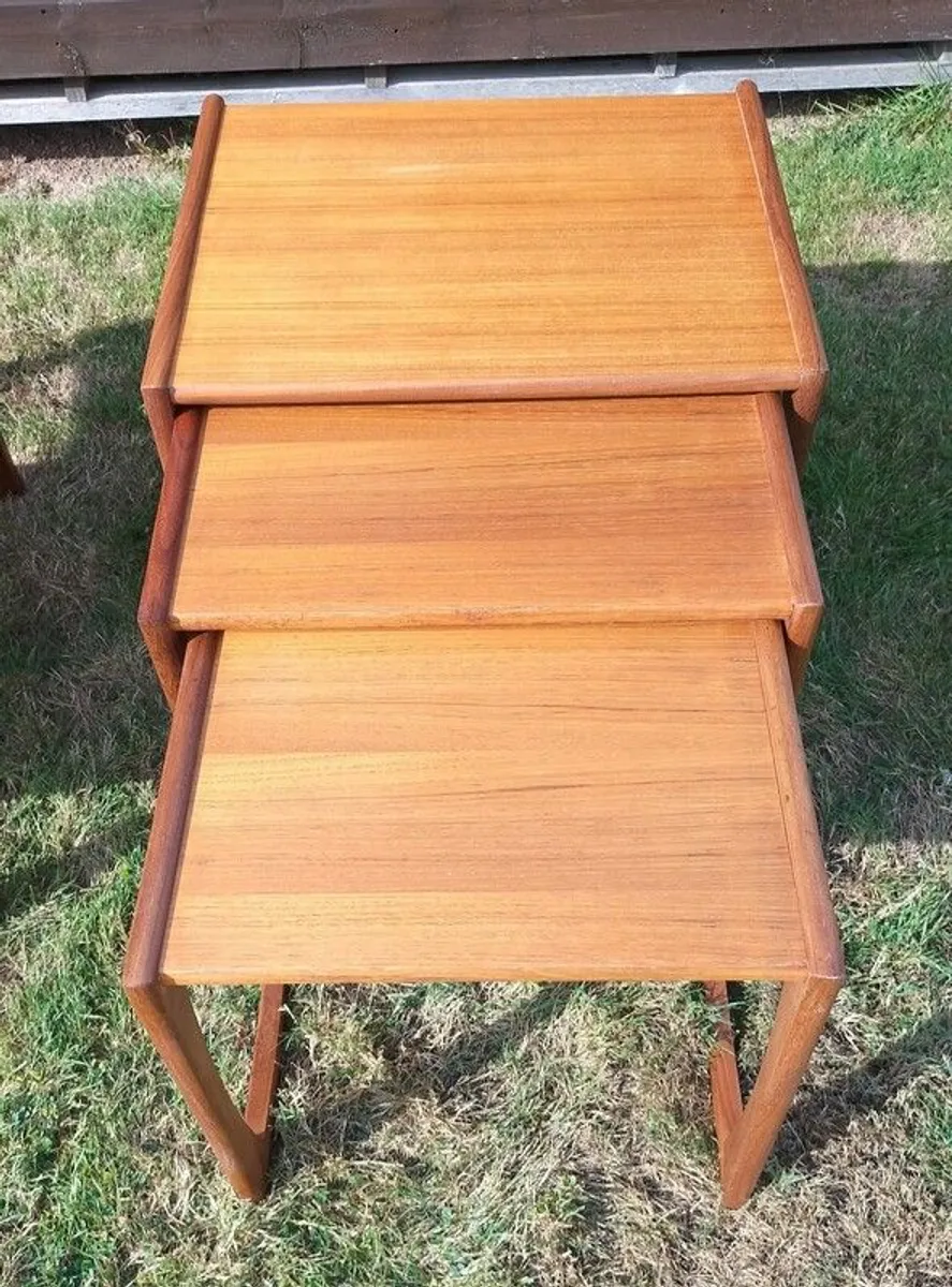 Mid Century Vintage G Plan Nest of Tables - Image 4