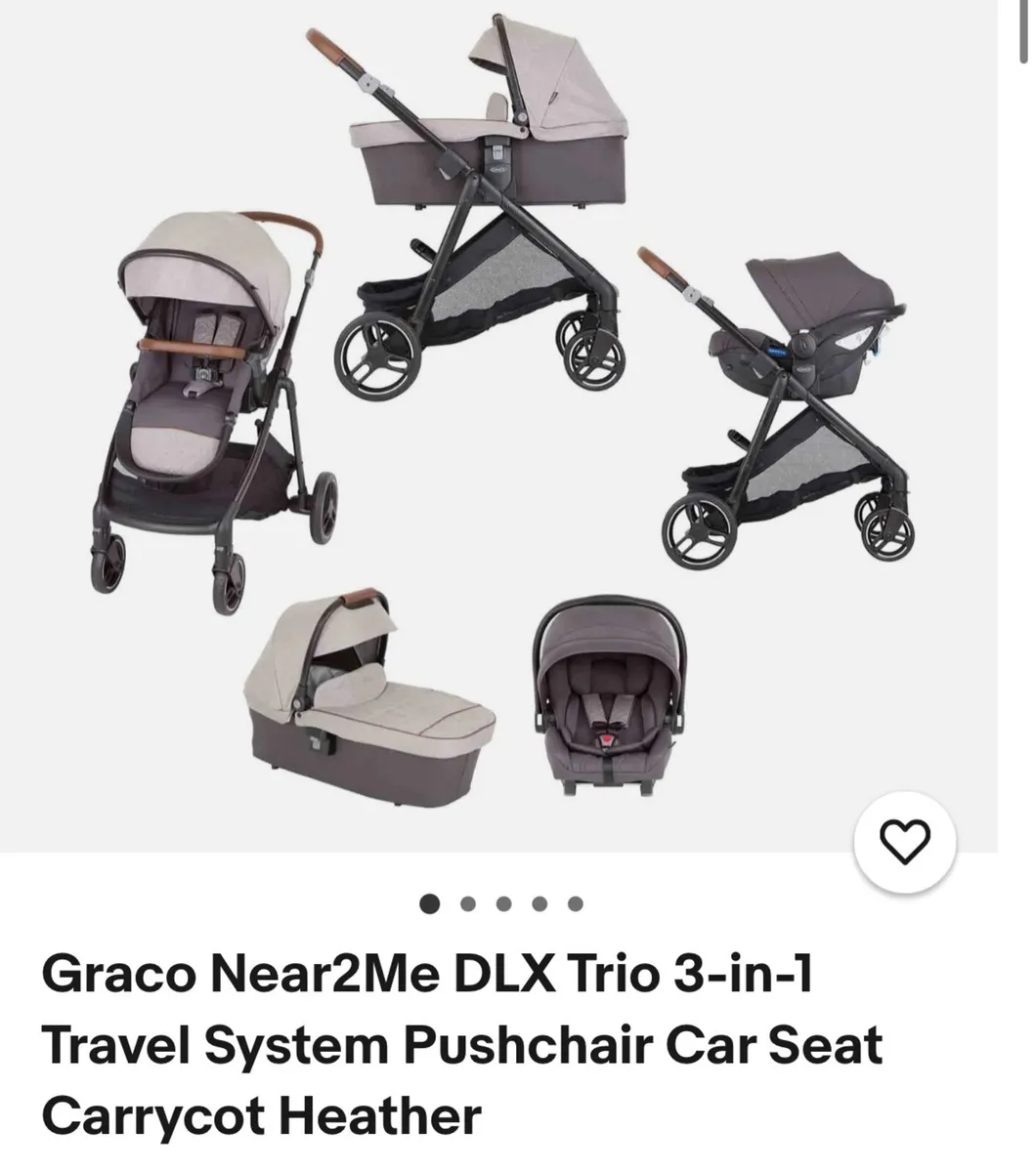 Gracco travel system 3 in 1 - Image 1